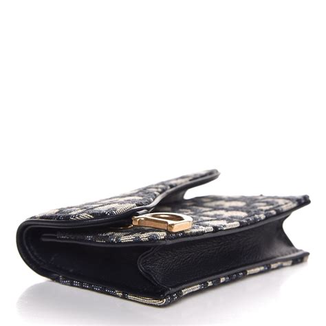 dior oblique saddle card holder|Saddle Bloom Card Holder Blue Dior Oblique Jacquard .